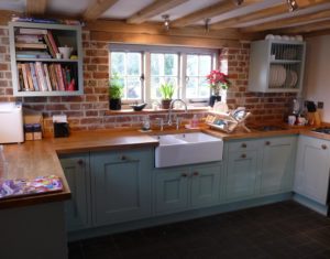 Painted Shaker In-Framed Kitchen