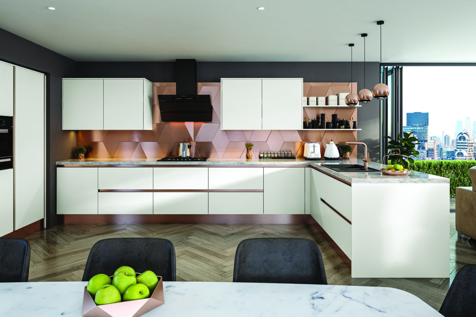 Handleless Kitchens - Bakers Kitchens LTD